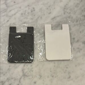 Black and White Phone Card Holders